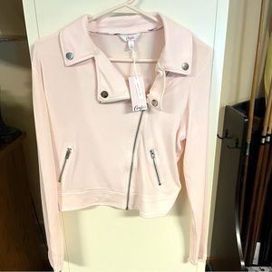 Candie’s pink zipper jacket